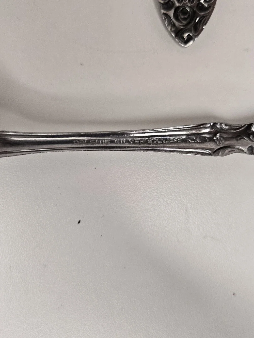 Orleans Silver Stainless Floral Tablespoons 13 Pcs Vintage Flatware Set Korea